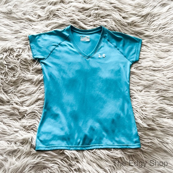 Under Armour Tops - Under Armour | Heat Gear Semi-Fitted V-Neck T-Shirt